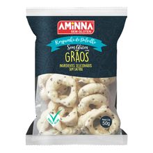 Rosquinha Sem Glúten Grãos 50g - Aminna