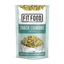 Snack Edamame Levemente Salgado 30g - Fit Food