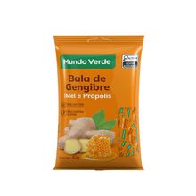 Bala de Gengibre com Mel e Própolis Mundo Verde  40g