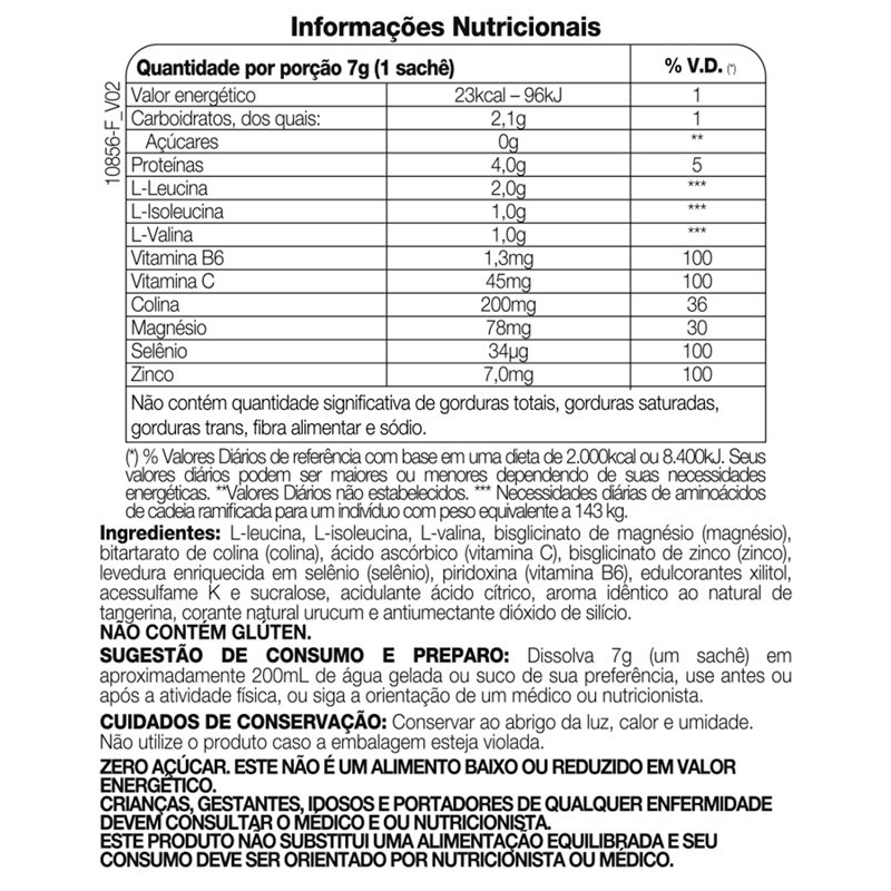 Informações nutricionais