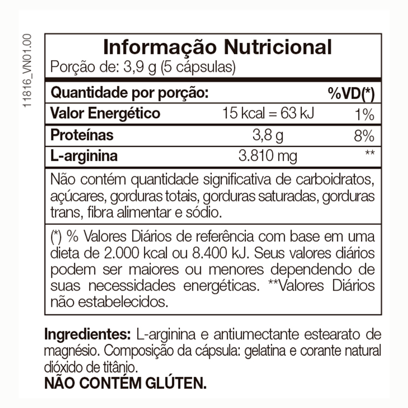 Informações nutricionais