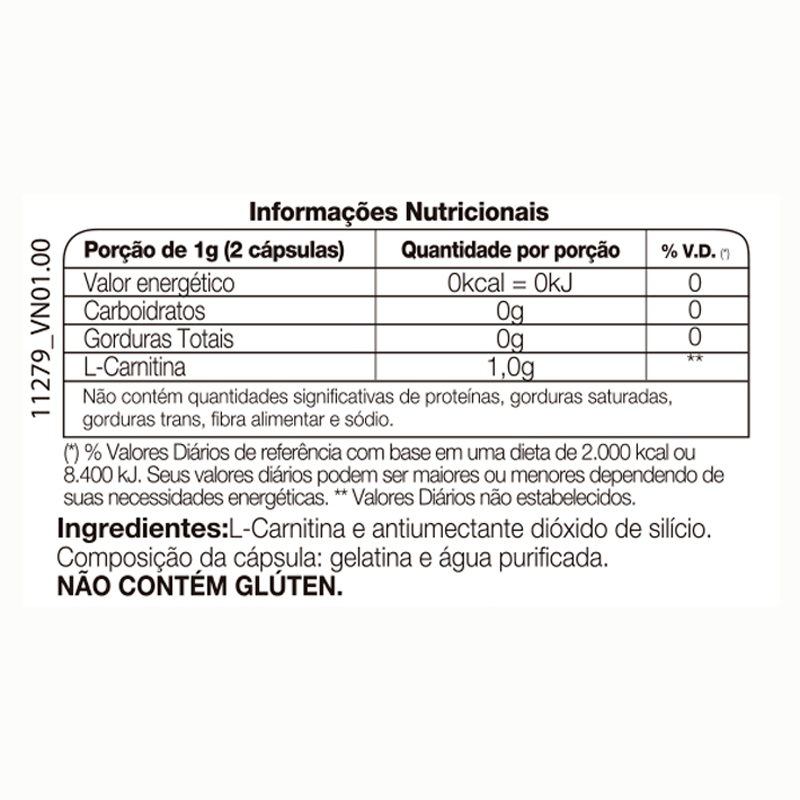 Informações nutricionais