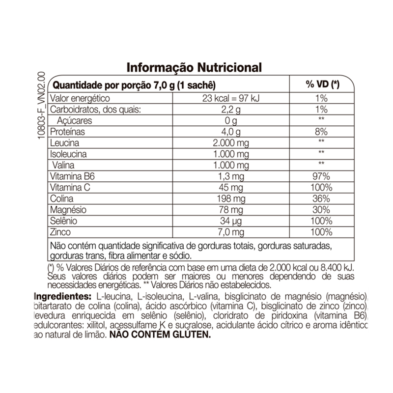 Informações nutricionais