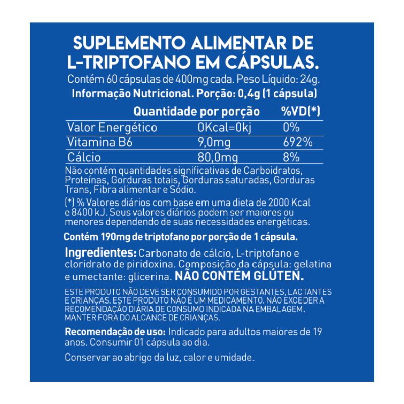 Informações nutricionais