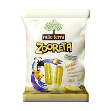 Zooreta Salgado Orgânico Milho 45g - Mãe Terra