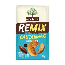 Remix Castanhas Brasileiras Mãe Terra 25g