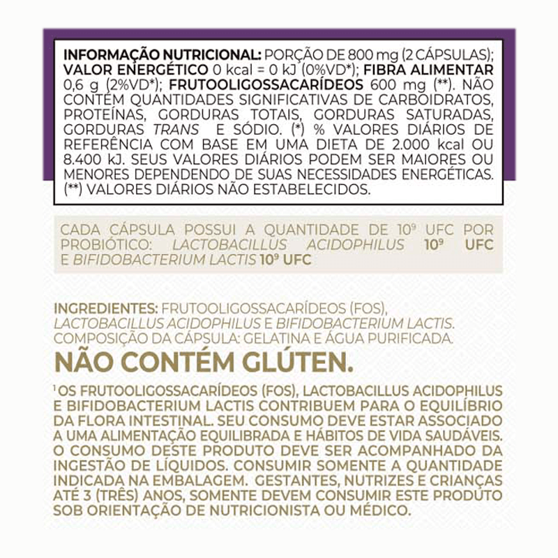 Informações nutricionais