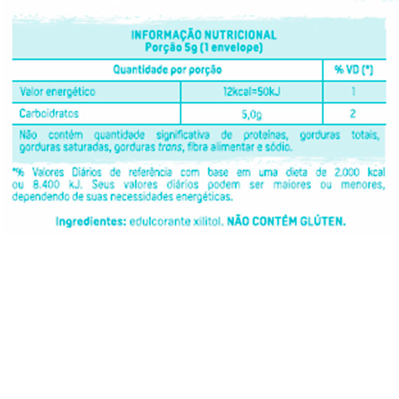 Informações nutricionais