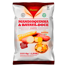 Chips de Batata Doce e Mandioquinha Fhom 45g