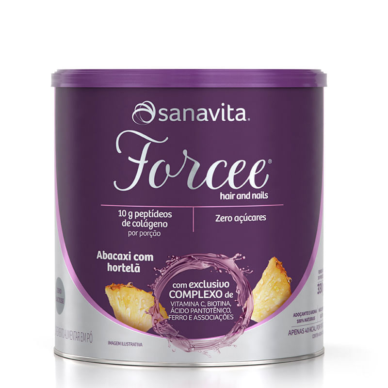 Forcee-Hair-and-Nails-Abacaxi-330g---Sanavita_0