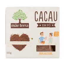 Cacau em Pó sem Açúcar Mãe Terra 100g