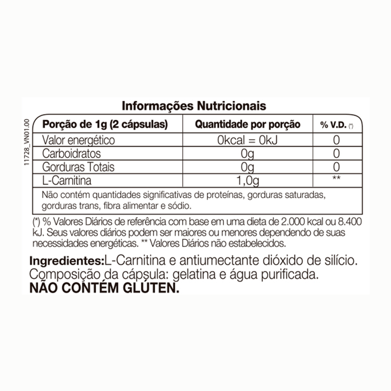 Informações nutricionais