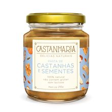 Pasta de Semente de Girassol Castanharia 210g