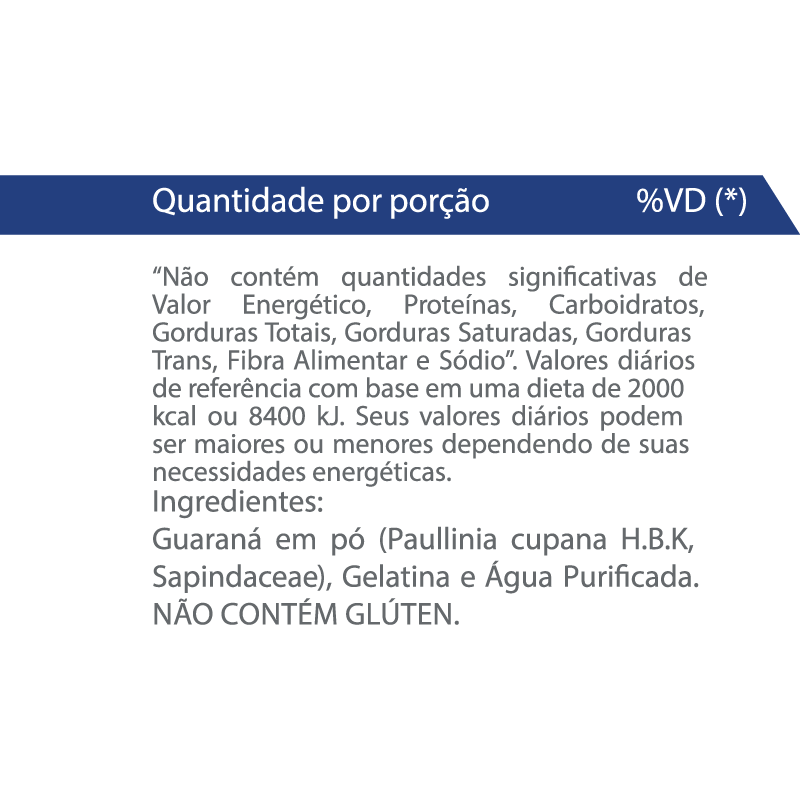 Informações nutricionais