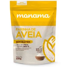 Farinha de Aveia Sem Glúten 220g - Monama