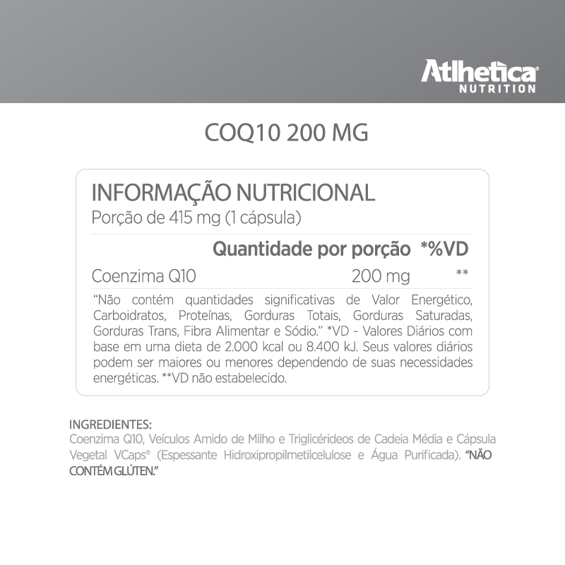 Informações nutricionais