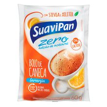 Bolo de Caneca Zero açúcar Laranja 60g - Suavipan