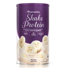 Shake Protein Banana e Chia 450g - Sanavita