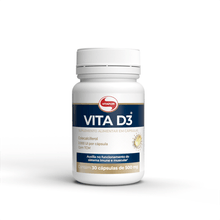 Vita D3 2000ui Vitafor 500mg com 30 cápsulas