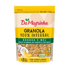 Granola Integral Banana e Mel 850g - Da Magrinha