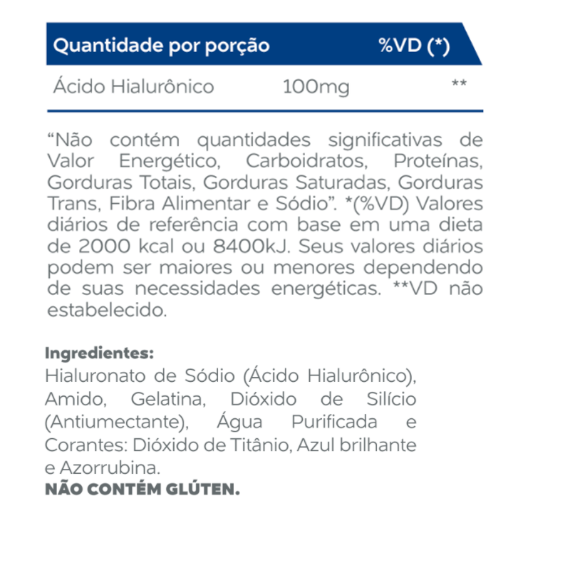 Informações nutricionais