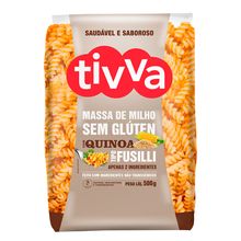 Fusilli sem Glúten Quinoa Tivva 500g