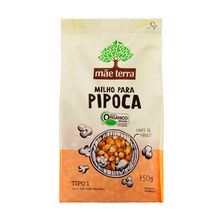 Milho para Pipoca Orgânico 350g - Mãe Terra