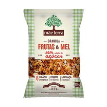 Granola Frutas e Mel sem açúcar 250g - Mãe Terra