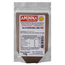 Alfarroba em Pó 75g - Aminna