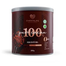 Cacau 100% em Pó Chocolife 200g