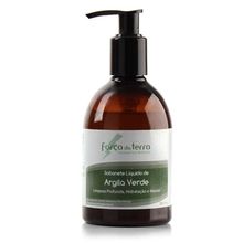 Sabonete de Argila Verde Líquido 250ml - Força da Terra