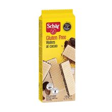 Biscoito Wafer Recheio de Cacau sem Glúten Schar 125g