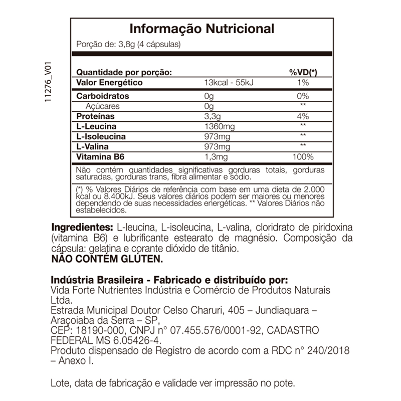 Informações nutricionais