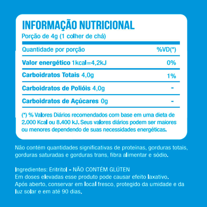 Informações nutricionais