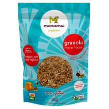 Granola Mel e Flocos  Sem Glúten 200g - Monama