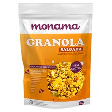 Granola Salgada de Alecrim e Cúrcuma  Sem Glúten 200g - Monama