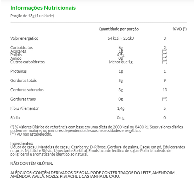 3111031001-chocoday-156g-12-bombons-nutrawell-tabela-nutricional