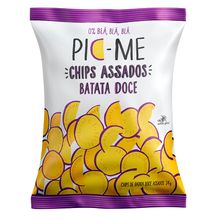 Chips Assado Batata Doce 34g - Pic-me