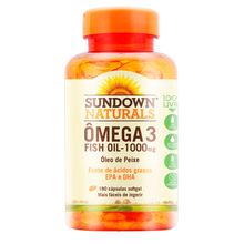 Fish Oil Sundown 1000mg com 180 cápsulas