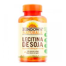 Lecitina de Soja Sundown- 100 cápsulas