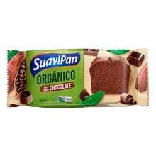 Bolo de Chocolate Orgânico 200g - Suavipan