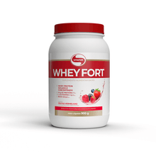 Whey Fort Frutas Vermelhas Vitafor 900g