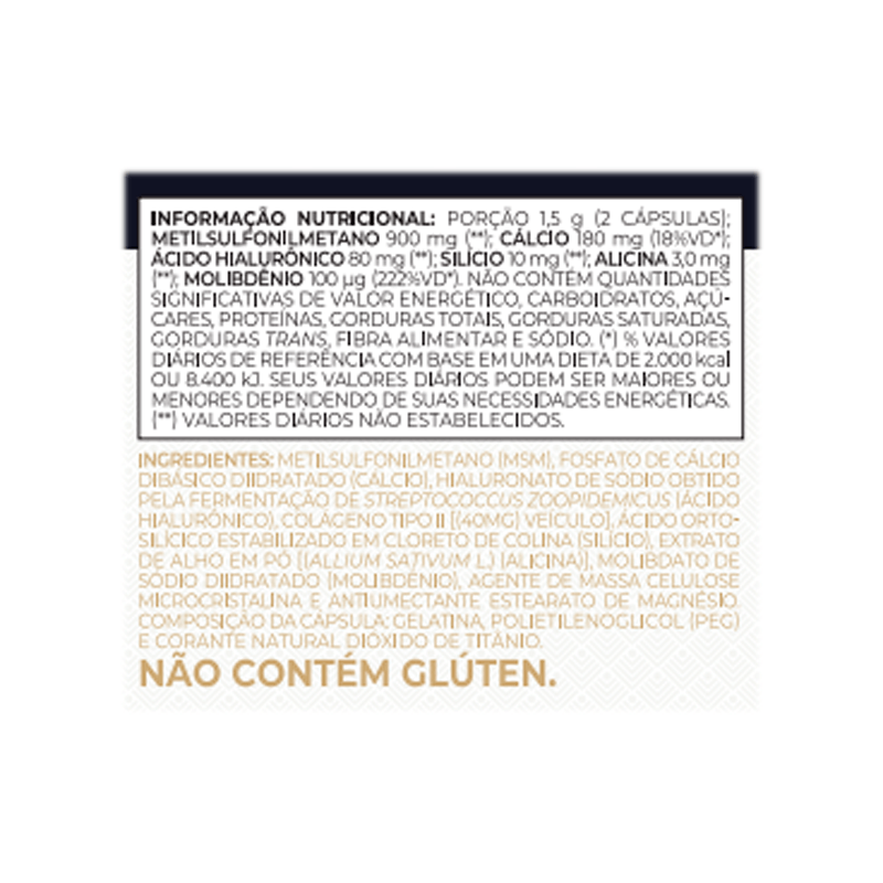 Informações nutricionais