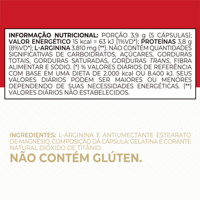 Informações nutricionais