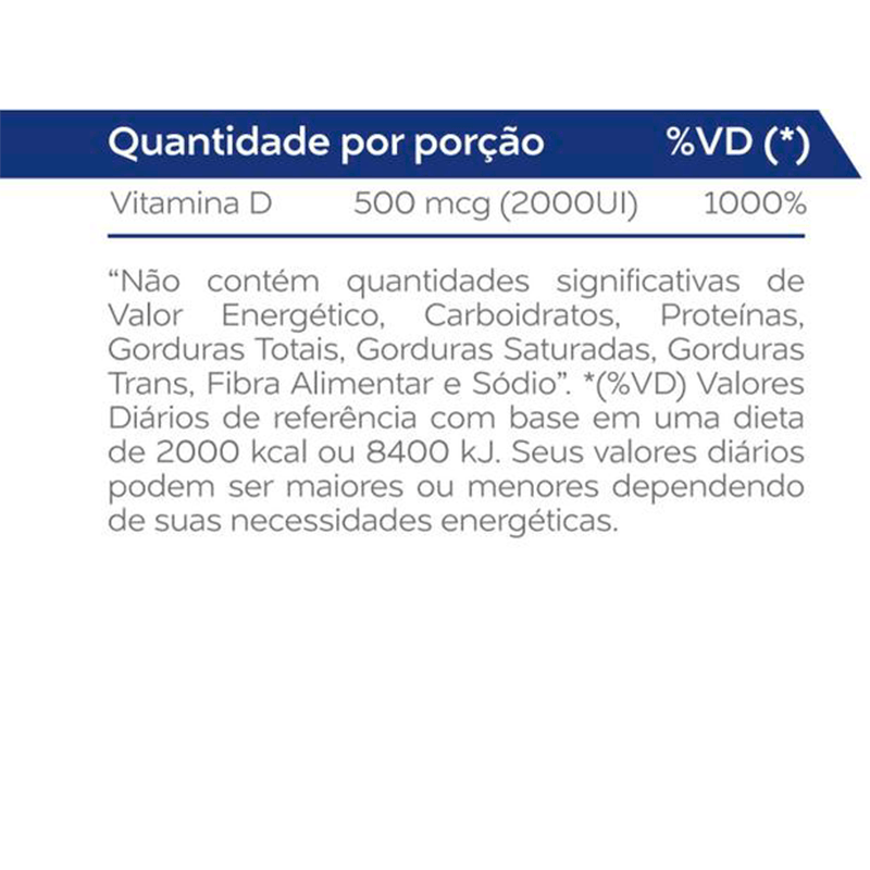 Informações nutricionais