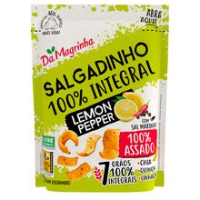 Salgadinho Integral Lemon Pepper 30g - Da Magrinha