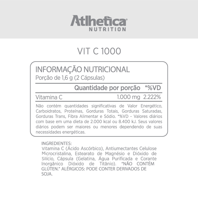 Informações nutricionais