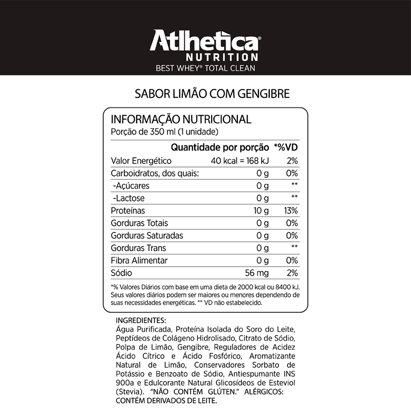 Informações nutricionais