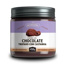 Creme de Chocolate Trufado com Castanha 450g - Nutríssima