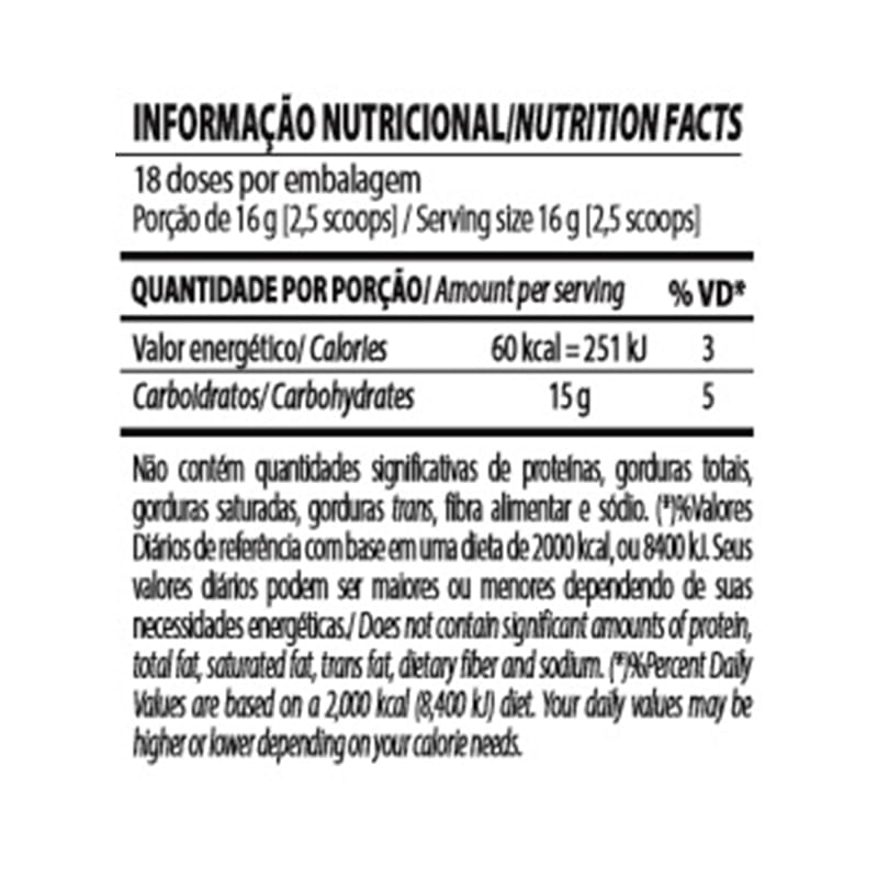 Informações nutricionais